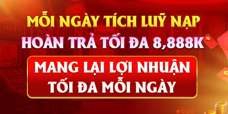 Khuyến mãi hoàn trả cực hấp dẫn cho mọi thành viên