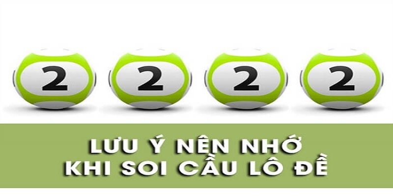 Soi cầu bạch thủ cần chú ý vài điều quan trọng