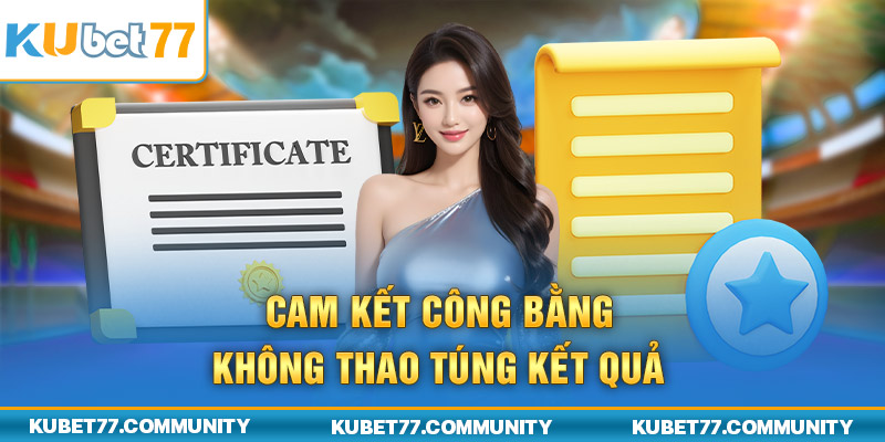 Cam kết công bằng không thao túng kết quả